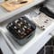 Kitchen Details Gray Gemstone Storage Tote Basket